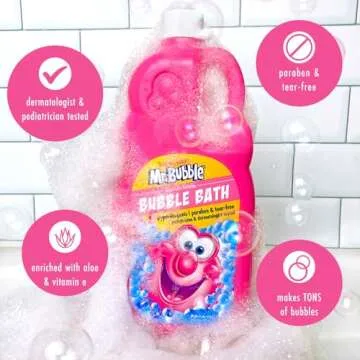 Mr. Bubble Bubble Bath - Hypoallergenic Formula for All Ages
