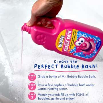 Mr. Bubble Bubble Bath - Hypoallergenic Formula for All Ages