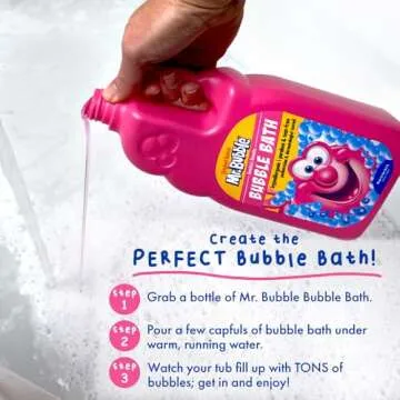 Mr. Bubble Bubble Bath - Hypoallergenic Formula for All Ages