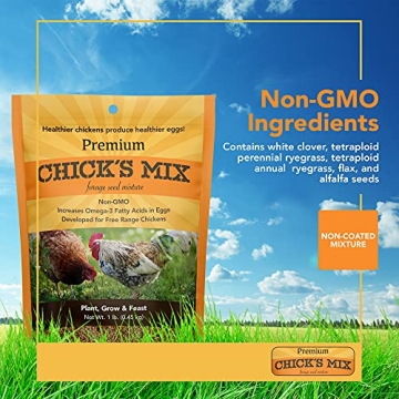 Barenbrug Free Range Chicks Mix Seed, 1 lb for Happy Hens