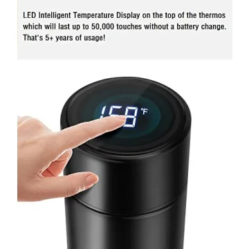 Smart Insulated Water Bottle with LED Display