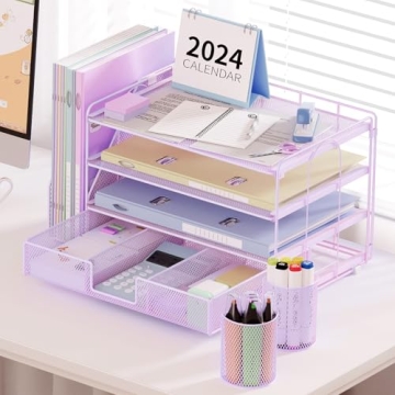 Stylish OPNICE Desk Organizer for Efficient Workspace