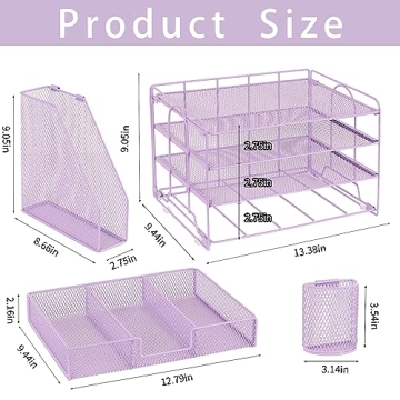 Stylish OPNICE Desk Organizer for Efficient Workspace