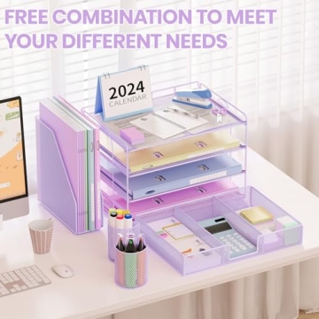 Stylish OPNICE Desk Organizer for Efficient Workspace