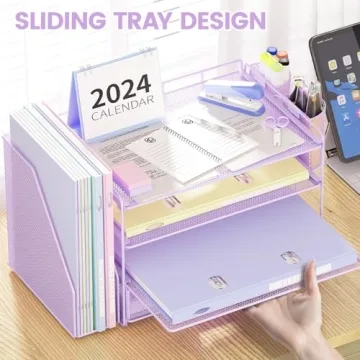 Stylish OPNICE Desk Organizer for Efficient Workspace