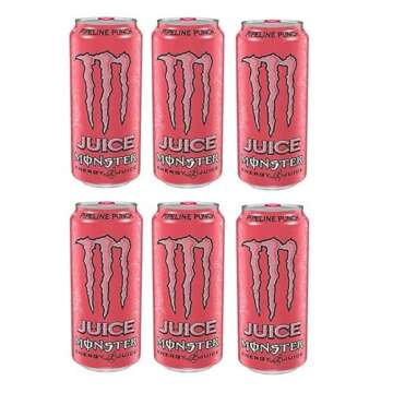 Monster Energy Juice - 6 Cans of Pipeline Punch Refreshment