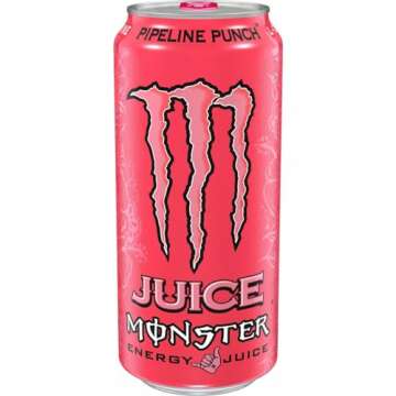 Monster Energy Juice - Pipeline Punch Cans For Energizing Refreshment