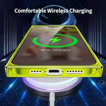 Tzomsze Clear Case for iPhone 15 Pro Max - Stylish Protection