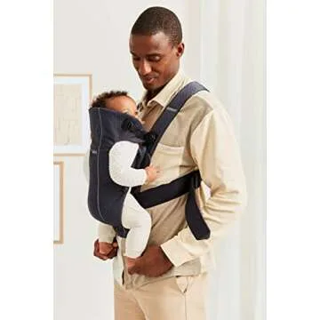 BabyBjörn Baby Carrier Mini, 3D mesh, Anthracite