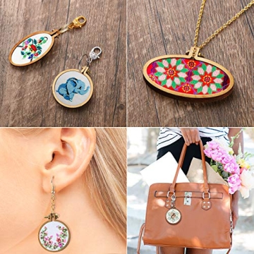 Mini Embroidery Hoops for Creative DIY Projects & Gifts