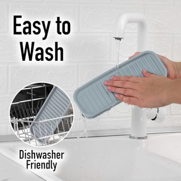 Zulay Kitchen Silicone Sponge Holder - Stylish and Durable Tray