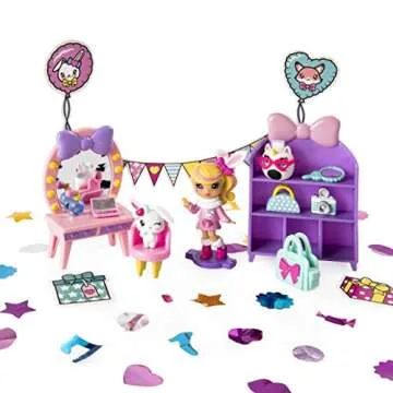 Party Popteenies Fun Surprise Box with Mini Doll and Accessories