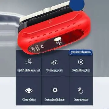 Automotive Oil Film Cleaning Brush for Clear Glass