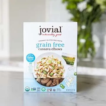 Jovial Grain-Free Cassava Elbows, Organic & Gluten-Free Pasta