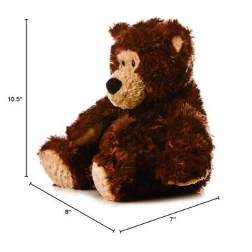 Aurora® Snuggly Tubbie Wubbies™ Brown Bear Stuffed Animal - Comforting Companion - Imaginative Play - 12 Inches
