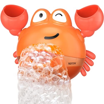 KINDIARY Crab Bath Bubble Maker Automatic Bubbles Machine