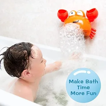 KINDIARY Crab Bath Bubble Maker Automatic Bubbles Machine