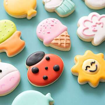 Sweet Sugarbelle Mini Shape Shifters Cookie Cutter Set, Create Sweet Mini Cookies for Parties, Birth...