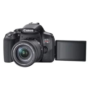 Canon EOS Rebel T8i DSLR Camera Bundle with 4K Monitor and Accessories