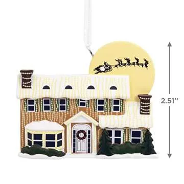 Hallmark National Lampoon's Christmas Vacation Griswold House Christmas Ornament,Resin