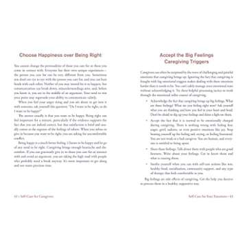 Self-Care for Caregivers: A Practical Guide to Caring for You While You Care for Your Loved One