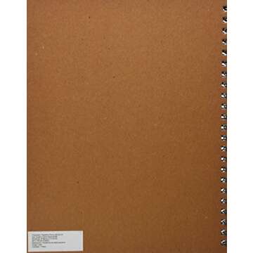 Strathmore 400 Series Sketch Pad, Recycled Paper, 9x12 inch, 100 Sheets - Artist Sketchbook for Draw...