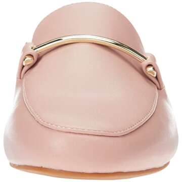 Amazon Essentials Women's Buckle Mule, Dusty Rose, 8.5 Wide