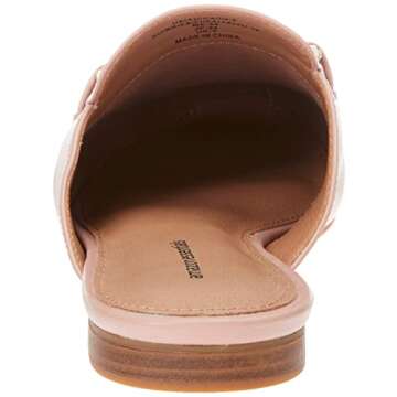 Amazon Essentials Women's Buckle Mule, Dusty Rose, 8.5 Wide