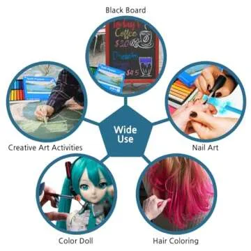 HA SHI Soft Chalk Pastels - Vibrant Non Toxic Colors for All