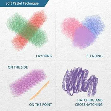 HA SHI Soft Chalk Pastels - Vibrant Non Toxic Colors for All