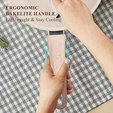 Eco-Friendly 8 Inch Nonstick Granite Frying Pan Induction Compatible