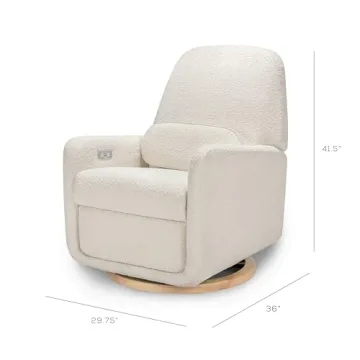 Ubabub Arc Glider Recliner with USB & Electronic Control