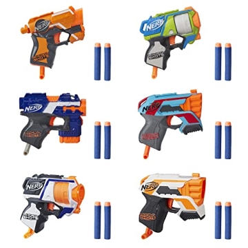 NERF MicroShots 6-Blaster Bundle - Epic Fun for Everyone