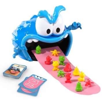 Gobble Monster Game - Save Your Toys from The Monster's Tongue Before It's Too Late by Goliath,Multicolor