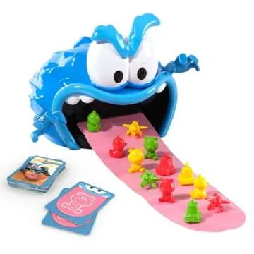 Gobble Monster Game - Save Your Toys from The Monster's Tongue Before It's Too Late by Goliath,Multicolor