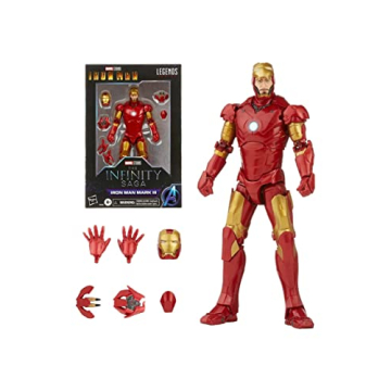 Marvel Hasbro Legends Iron Man Mark 3 Action Figure - Premium Detail