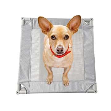 Pozico Elevated Dog Bed for Small Dogs and Cats