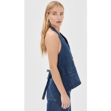 Stylish Lioness Women's Hills Halter Denim Vest Online