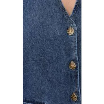 Stylish Lioness Women's Hills Halter Denim Vest Online