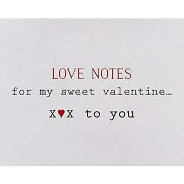 Papyrus Romantic Valentines Day Card (Love Notes)