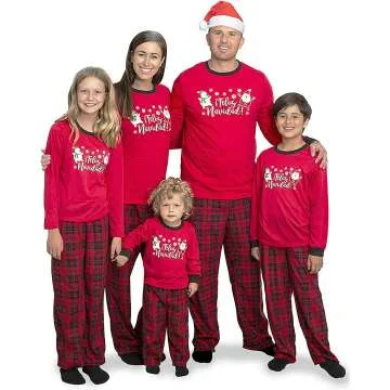 Matching Family Christmas Pajamas with Slipper Socks