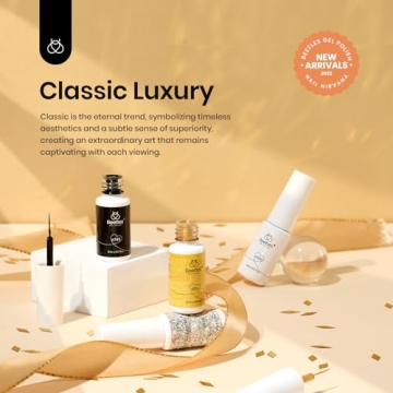 Beetles Nail Art Liner Gel Polish Set for Stunning Designs