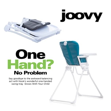 Joovy Nook High Chair with Adjustable Swing Open Tray
