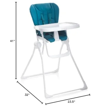 Joovy Nook High Chair with Adjustable Swing Open Tray