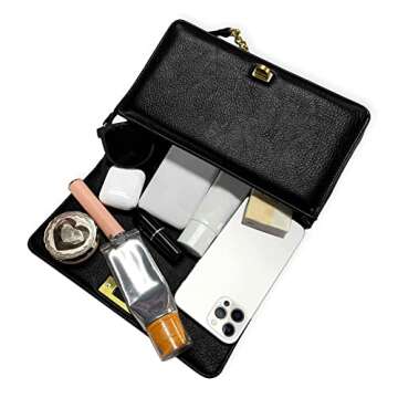 Anna&Yoyo Quilted Crossbody Bags for Women, Lightweight PU Leather Lady Shoulder Purses, Trendy Designer Shoulder Bag with Chain Strap…