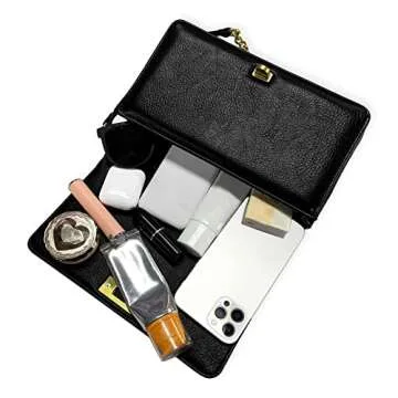 Anna&Yoyo Quilted Crossbody Bags for Women, Lightweight PU Leather Lady Shoulder Purses, Trendy Designer Shoulder Bag with Chain Strap…