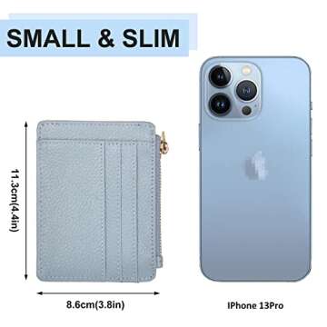 Woogwin Slim RFID Mini Wallet for Women - Compact & Stylish