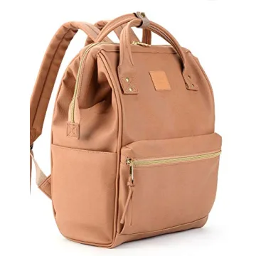 Kah&Kee Leather Backpack for Work, School, and Travel