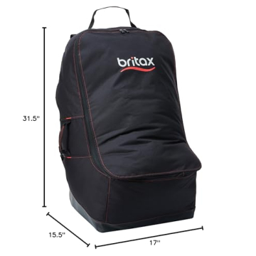 Britax Car Seat Travel Bag - Water Resistant & Wheeled Carrying Solution