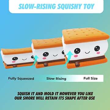 Serenilite Slow Rising Scented Squishy Toy - Cute and Cuddly Toys for Squeezing & Stress Relief - 1 ...